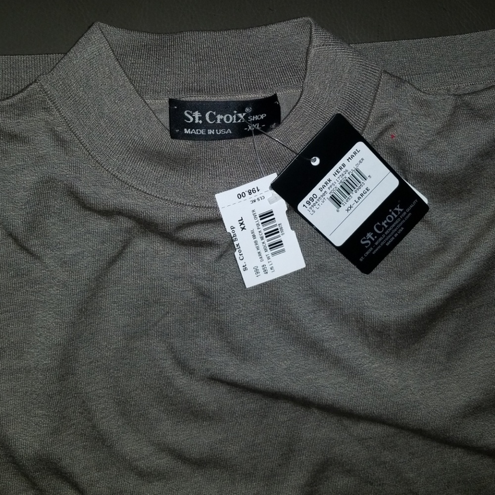 St. Croix merino wool sweater